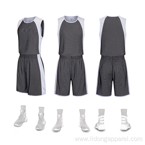 Double-sided Basketball Uniform Basketball Jersey Wholesale